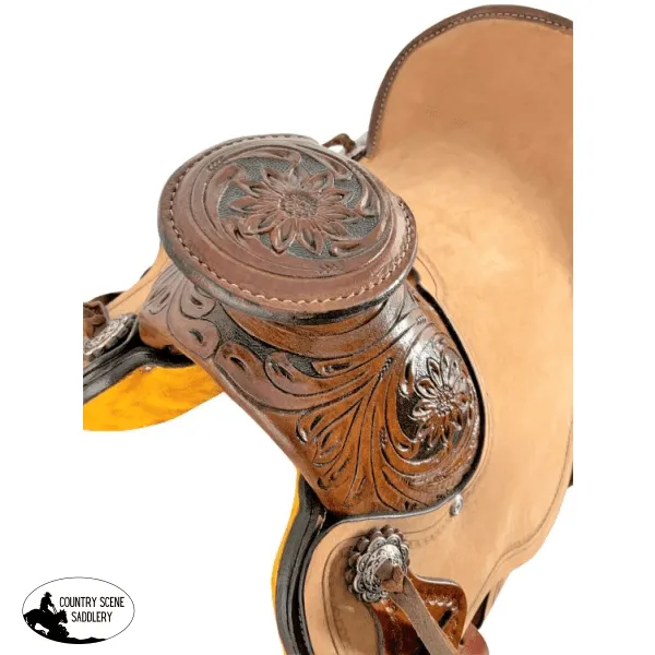 13" Medium Oil Wade Style Economy Roping  style Saddle.