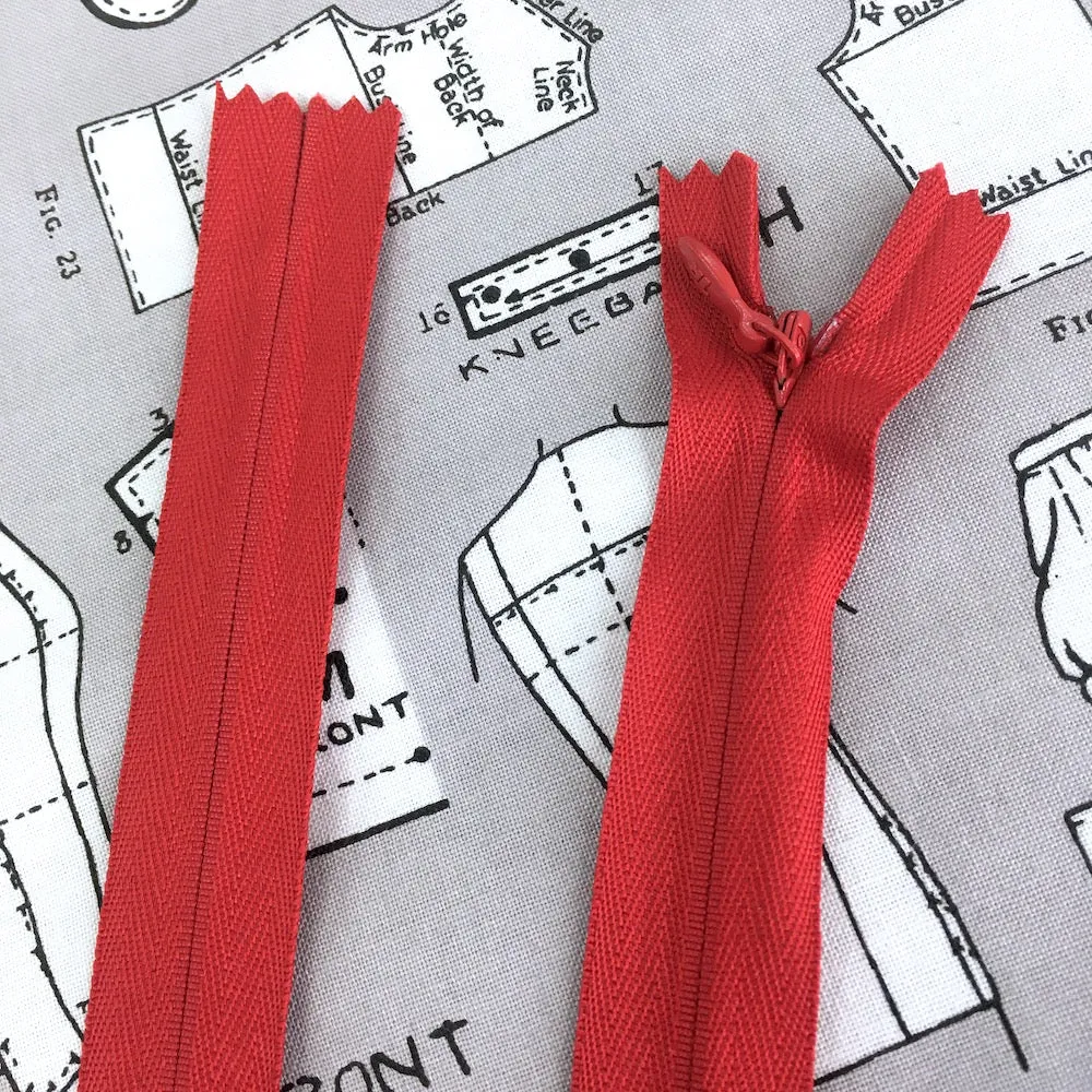 14" (36cm) Invisible Zip