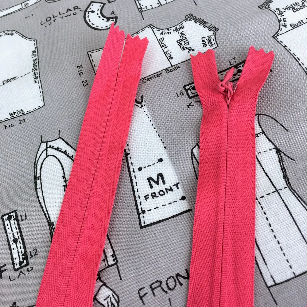 14" (36cm) Invisible Zip