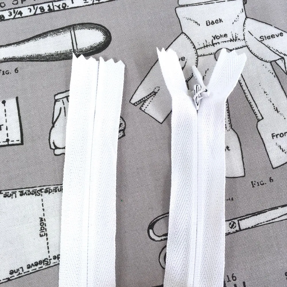 14" (36cm) Invisible Zip