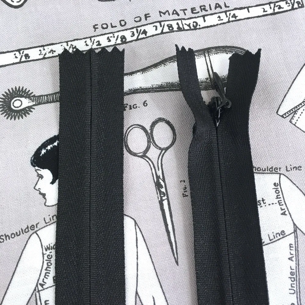 14" (36cm) Invisible Zip