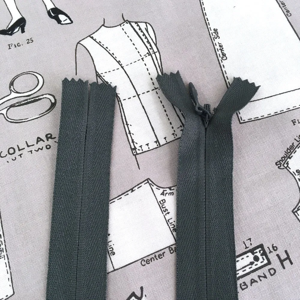 14" (36cm) Invisible Zip