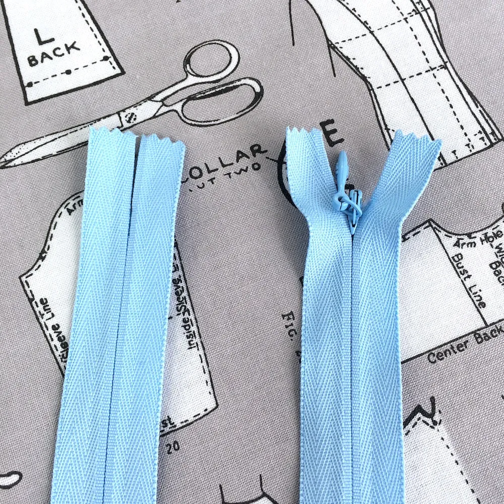14" (36cm) Invisible Zip