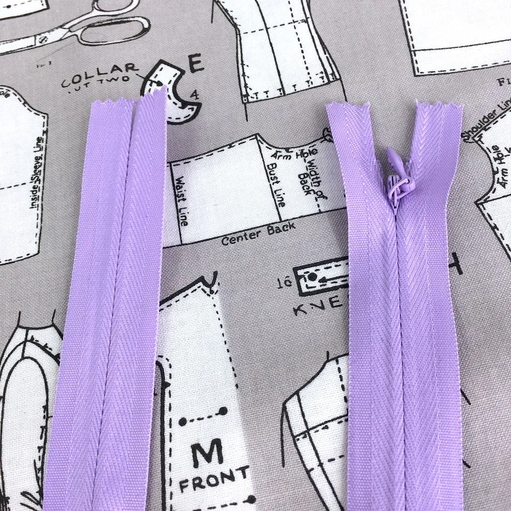 14" (36cm) Invisible Zip
