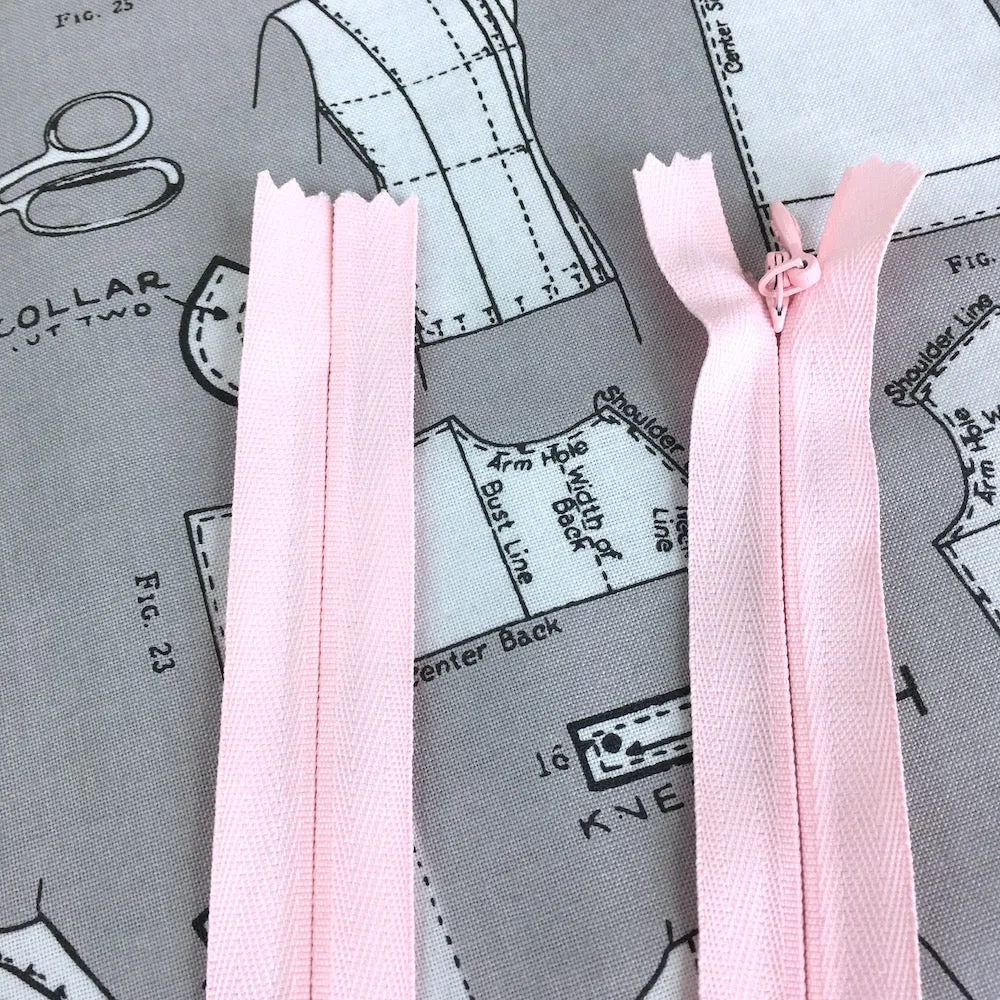 14" (36cm) Invisible Zip