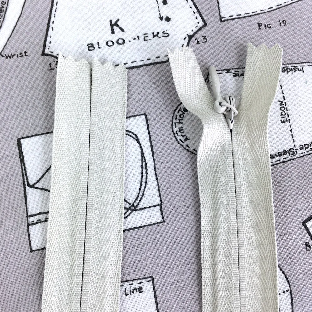 14" (36cm) Invisible Zip