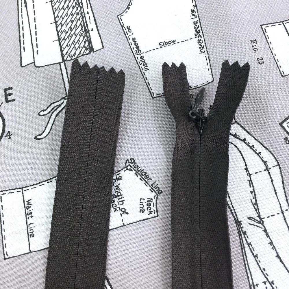 14" (36cm) Invisible Zip
