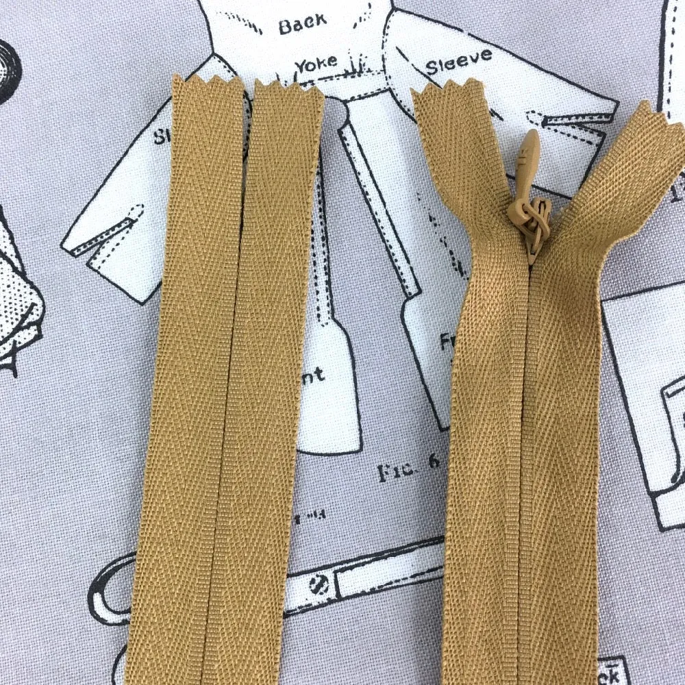 14" (36cm) Invisible Zip