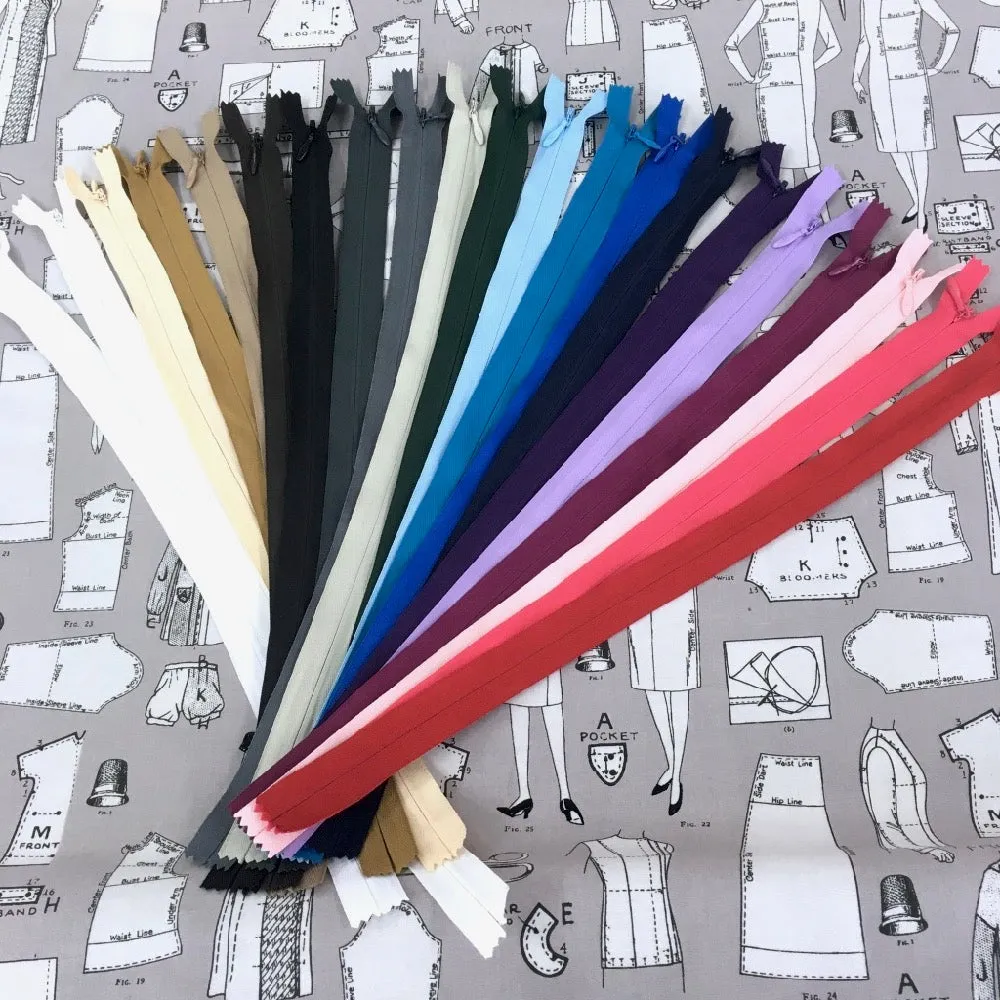 14" (36cm) Invisible Zip