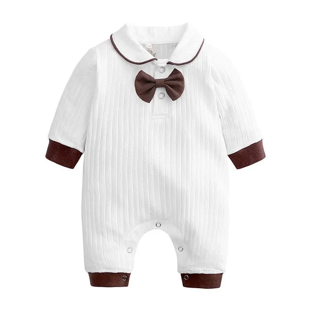 2019 Autumn Winter Newborn Baby Clothes Unisex Christmas Clothes Boys Rompers Kids Costume