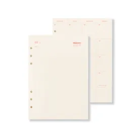 2025 Daily Diary Binder Insert A5