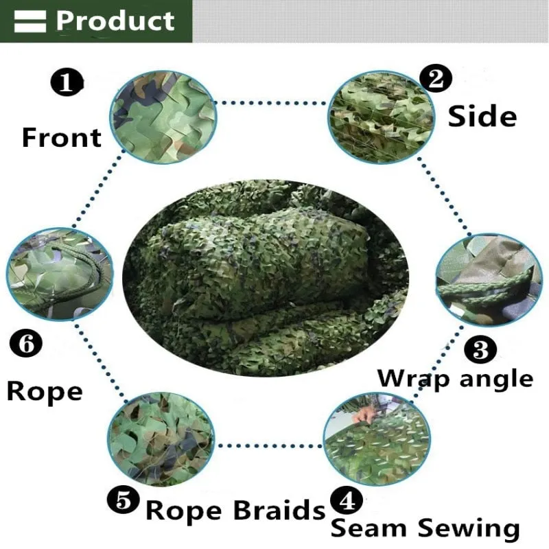 4x5m 2x3m Military Camouflage Net Camo Netting Army Nets