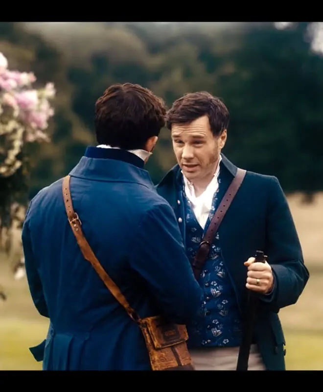 Anthony Bridgerton Blue Coat S02