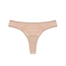 Araks: Stella Cotton Thong - Beige