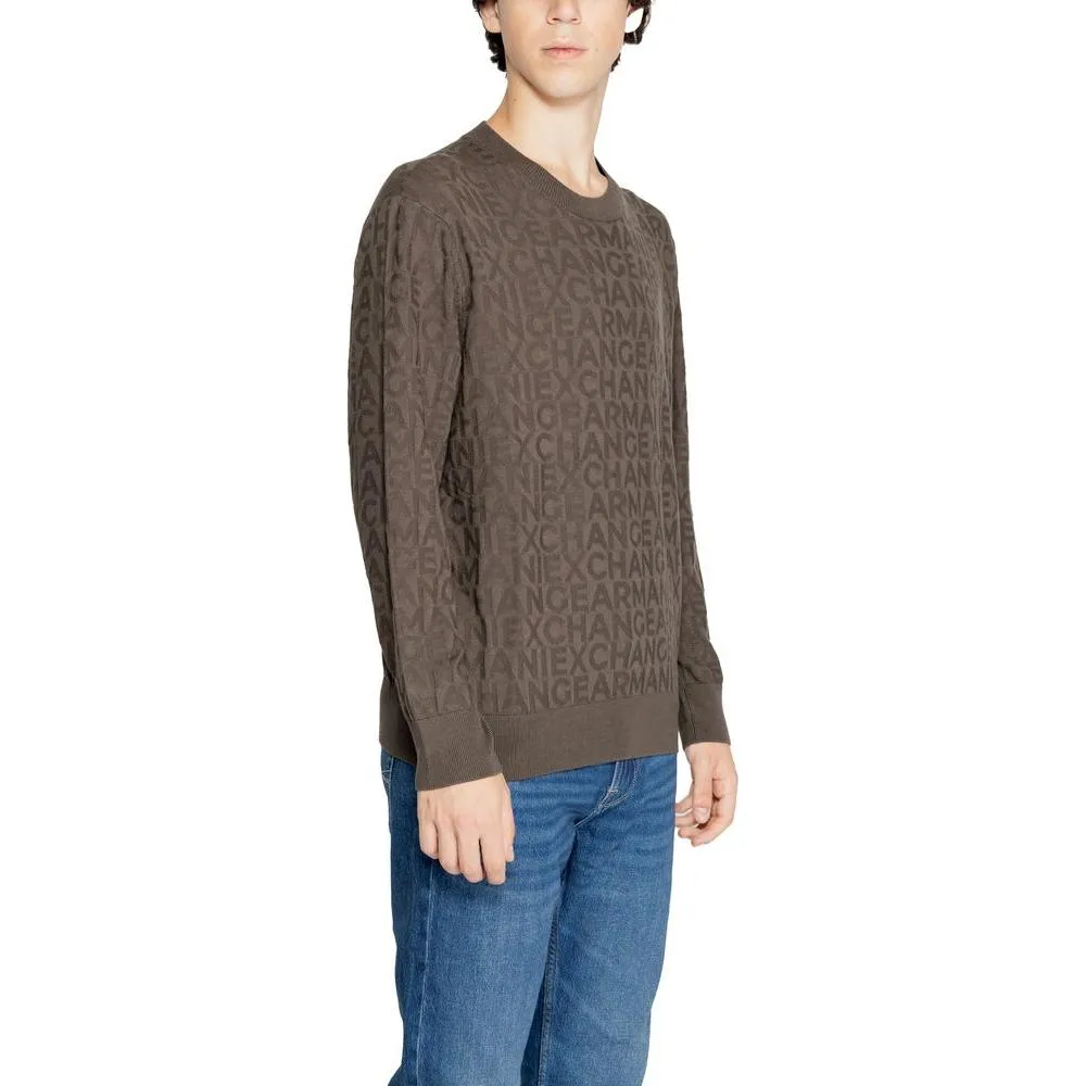 Armani Exchange Green Viscose T-Shirt