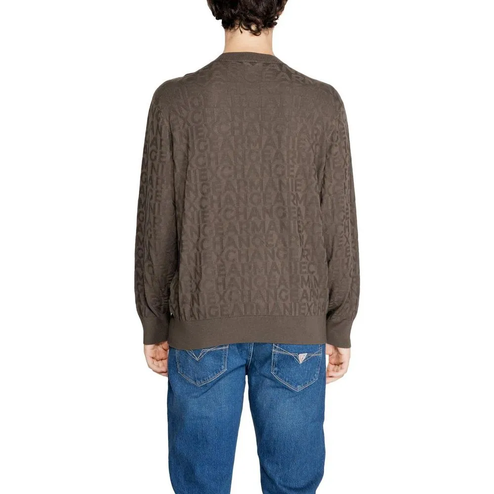Armani Exchange Green Viscose T-Shirt