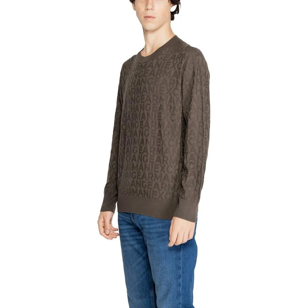Armani Exchange Green Viscose T-Shirt
