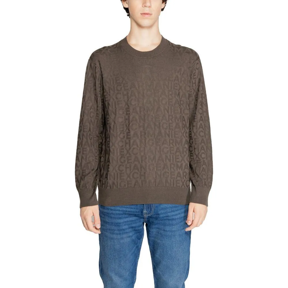 Armani Exchange Green Viscose T-Shirt