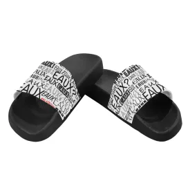 BLACK ALLEAUXVER SLIDES