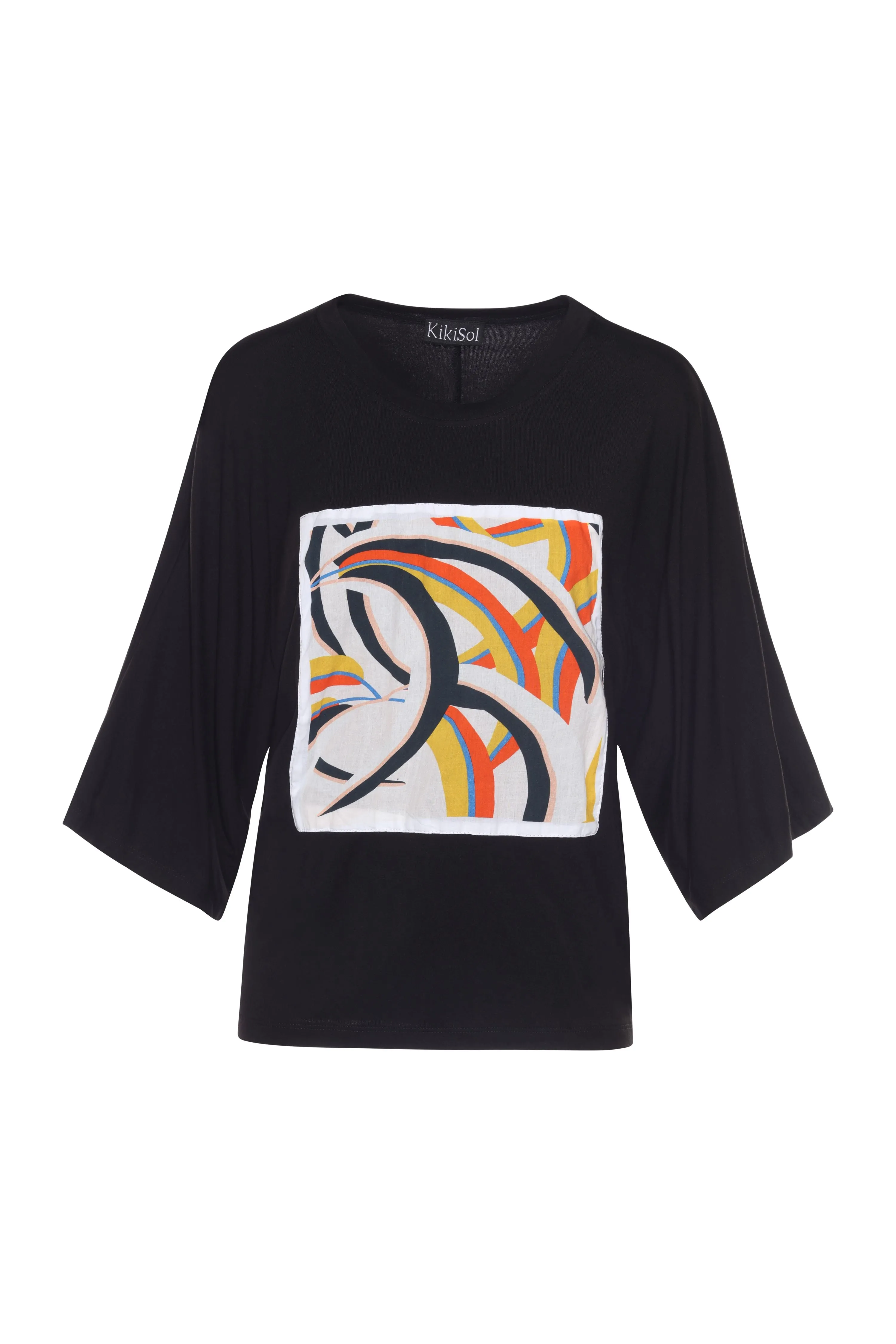 Black Eucalyptus Knit Tee
