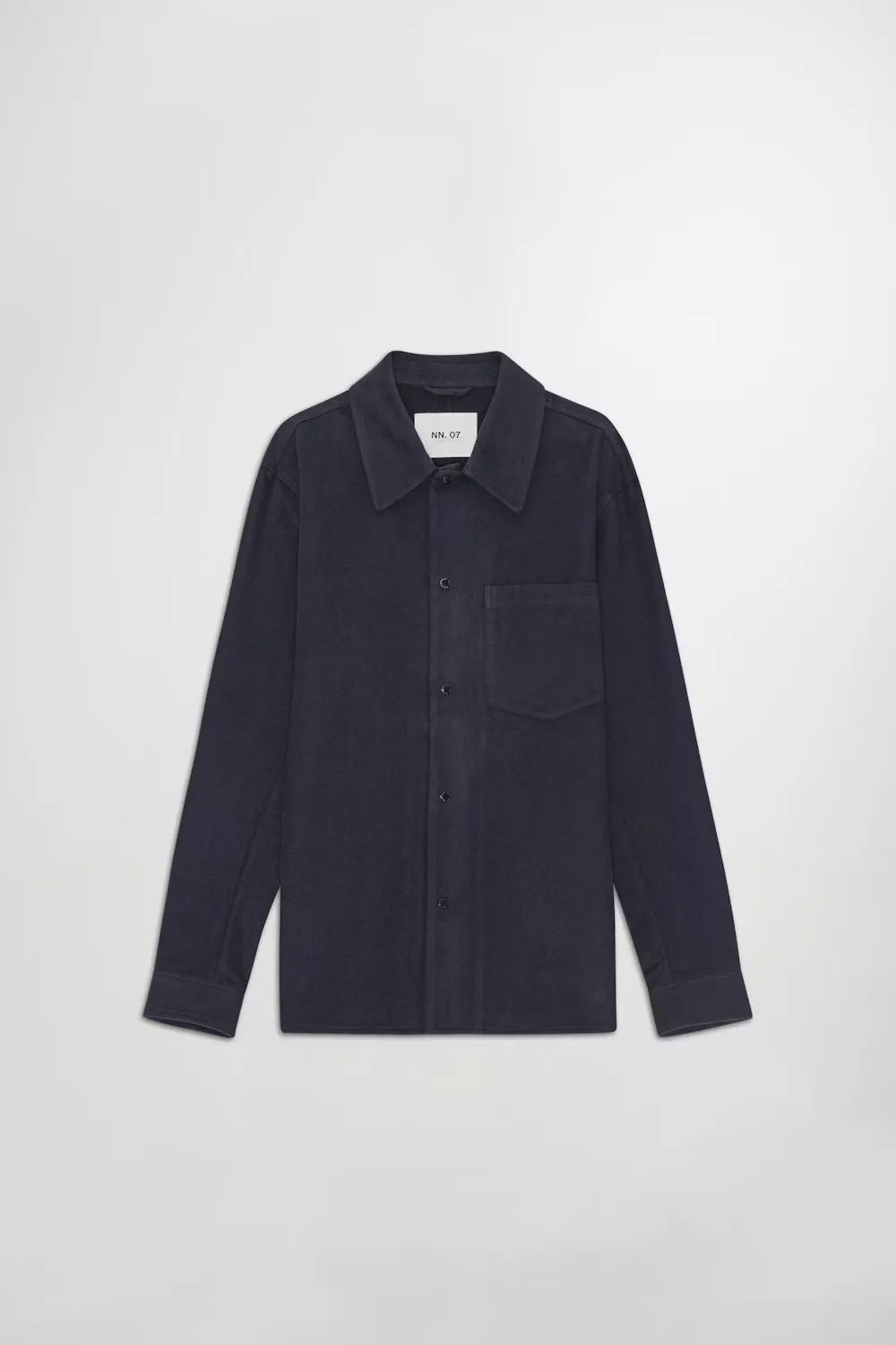 Blaze Organic Cotton Overshirt - Navy