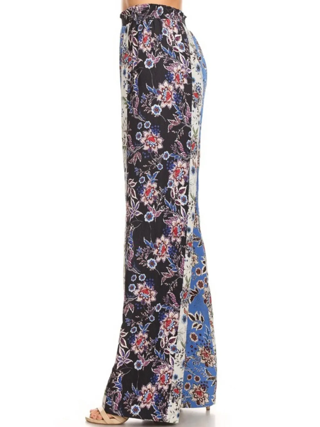 Blue Multi Print Palazzo