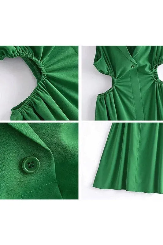 BY252 Sleeveless Fit and Flare Dress