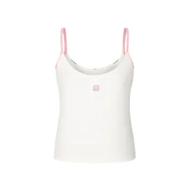 Camisoles in Pink And White