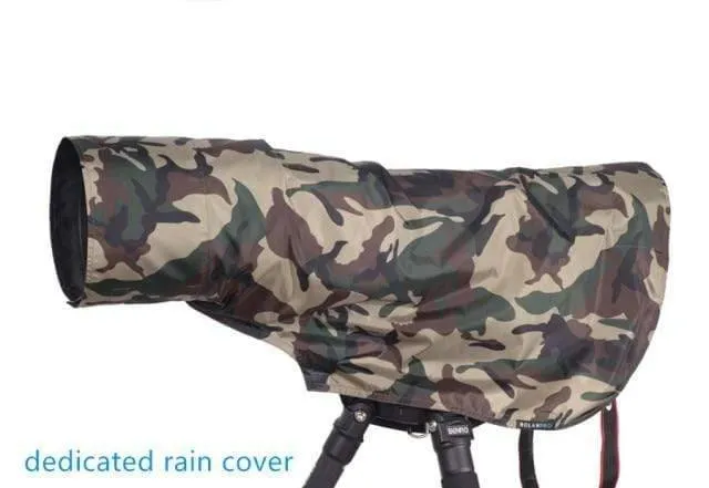 Camouflage Lens Case - Protective Coat for Camera Lenses