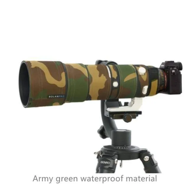 Camouflage Lens Case - Protective Coat for Camera Lenses