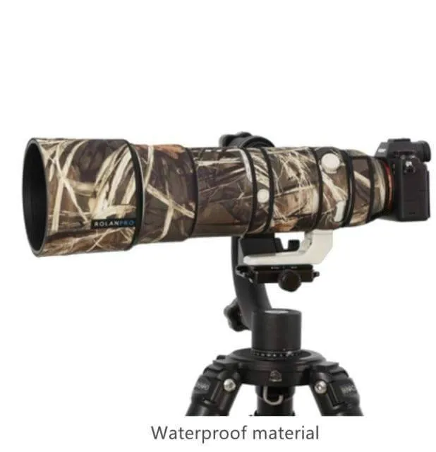 Camouflage Lens Case - Protective Coat for Camera Lenses