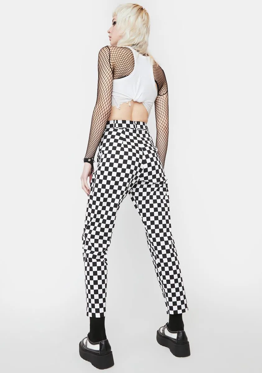 Checkerboard Classic Trousers