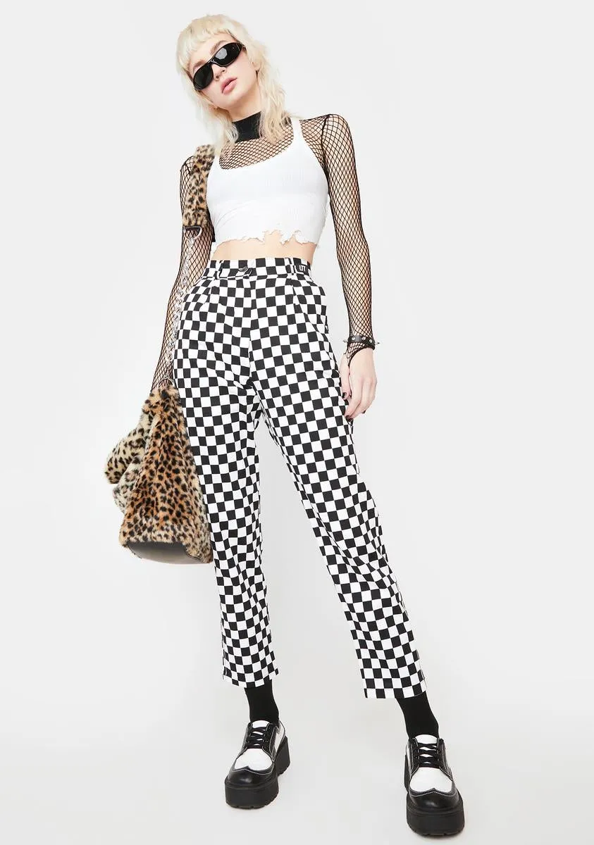 Checkerboard Classic Trousers