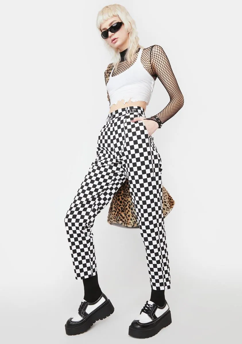 Checkerboard Classic Trousers