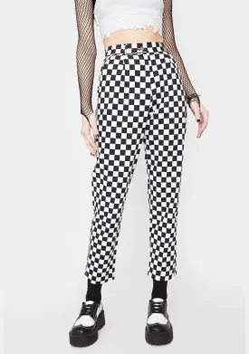 Checkerboard Classic Trousers