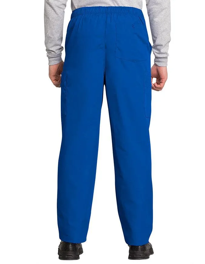 Cherokee Workwear Men's Drawstring Cargo Tall Scrub Pant
