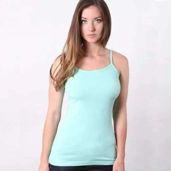 Coobie Women's Ultra Stretch Thin Strap Camisole