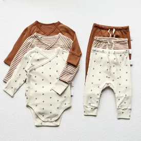 Cotton Baby Bodysuit with Option Pants