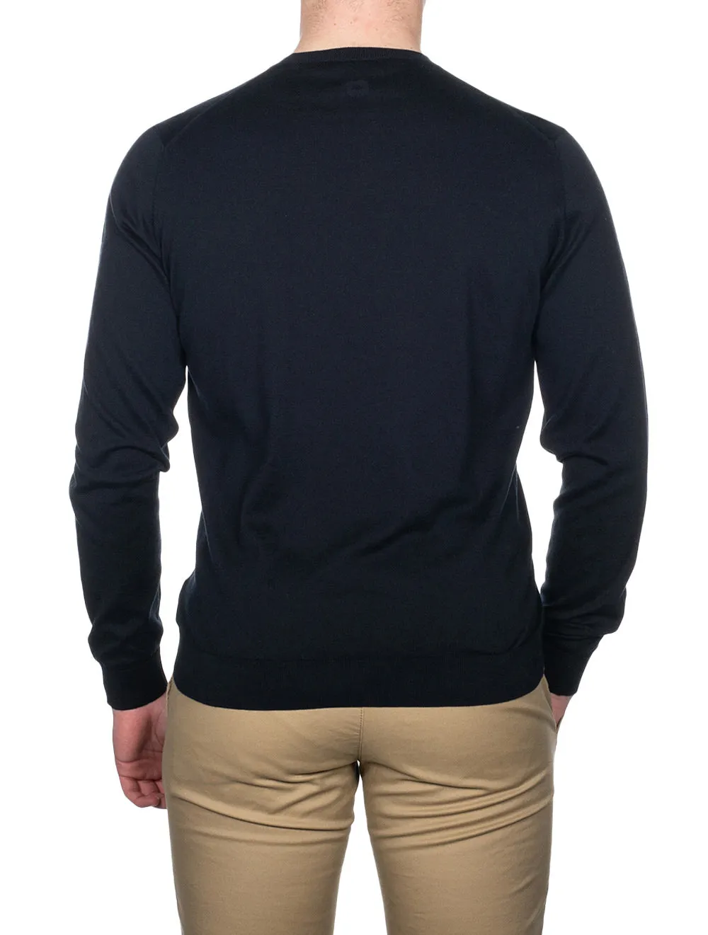 Crew Neck Knitwear Navy
