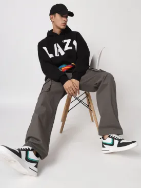 Dark grey straight fit