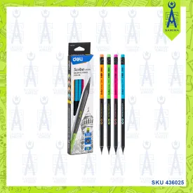DELI C019-2B SCRIBE INFINITE GRAPHITE PENCIL 12PCS
