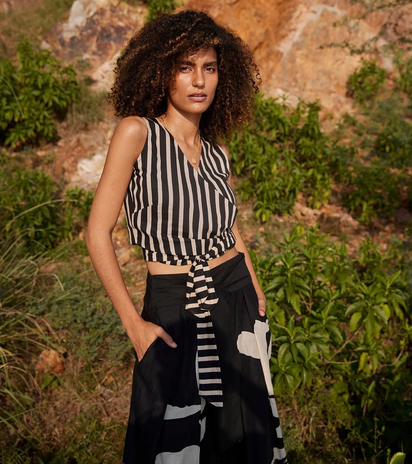 Desire of Elixir Pleated Trouser