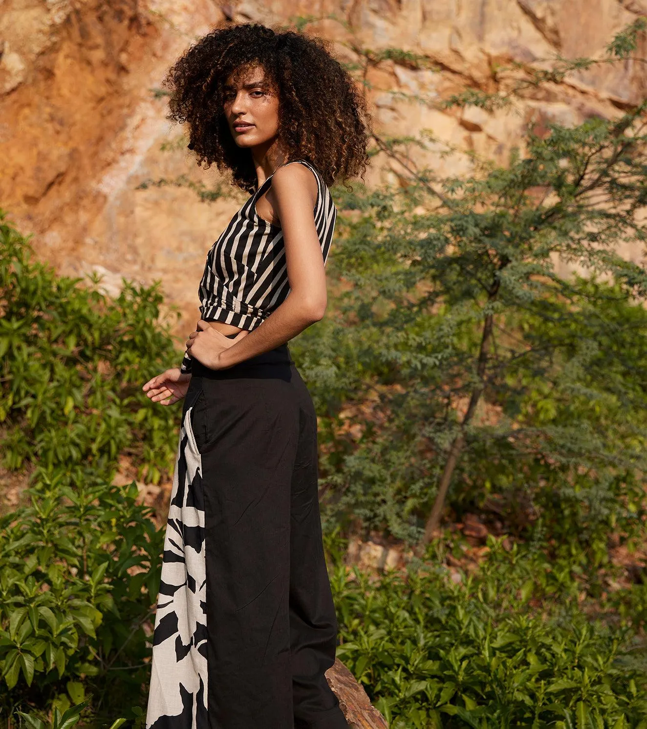 Desire of Elixir Pleated Trouser