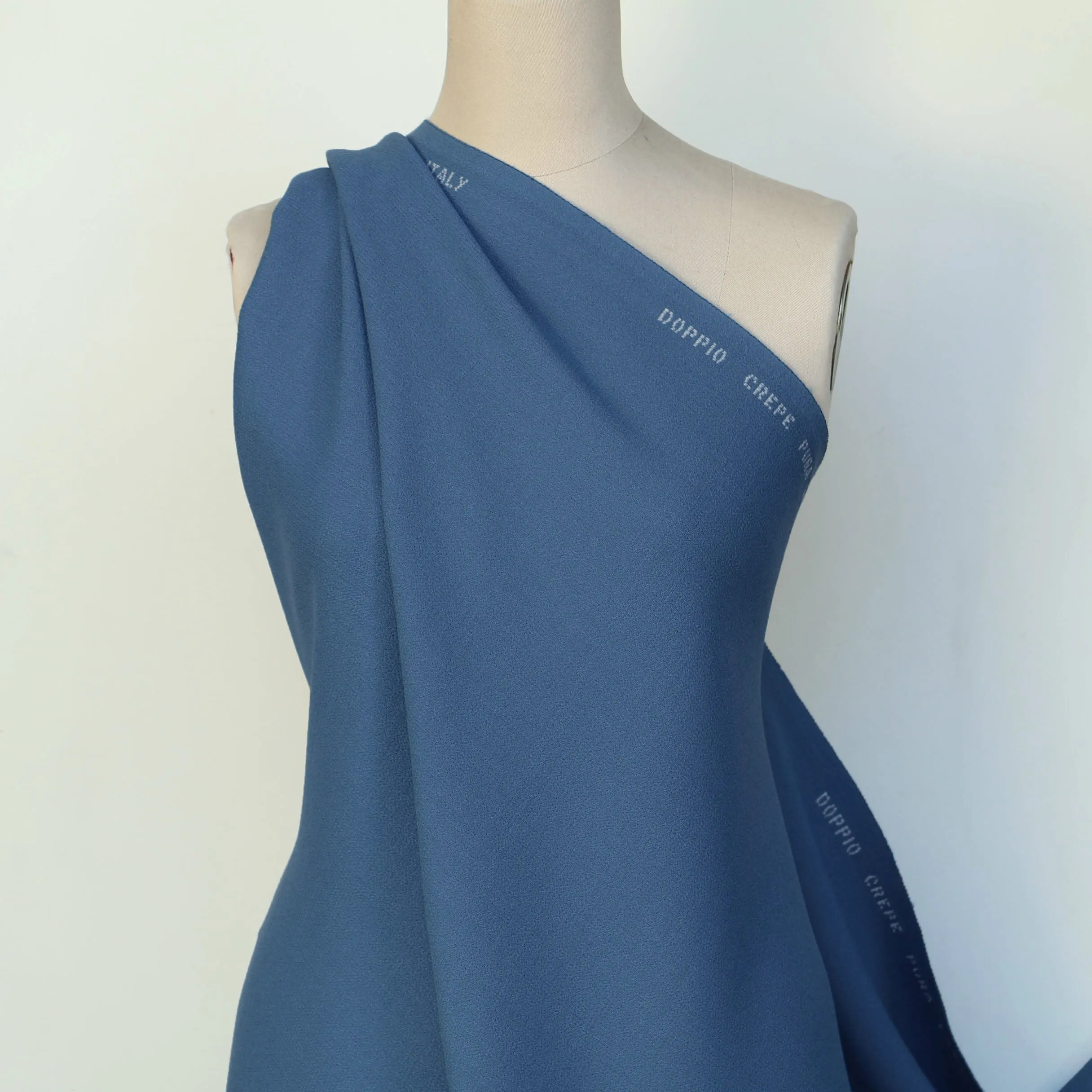 Doppio Crepe Storm Blue
