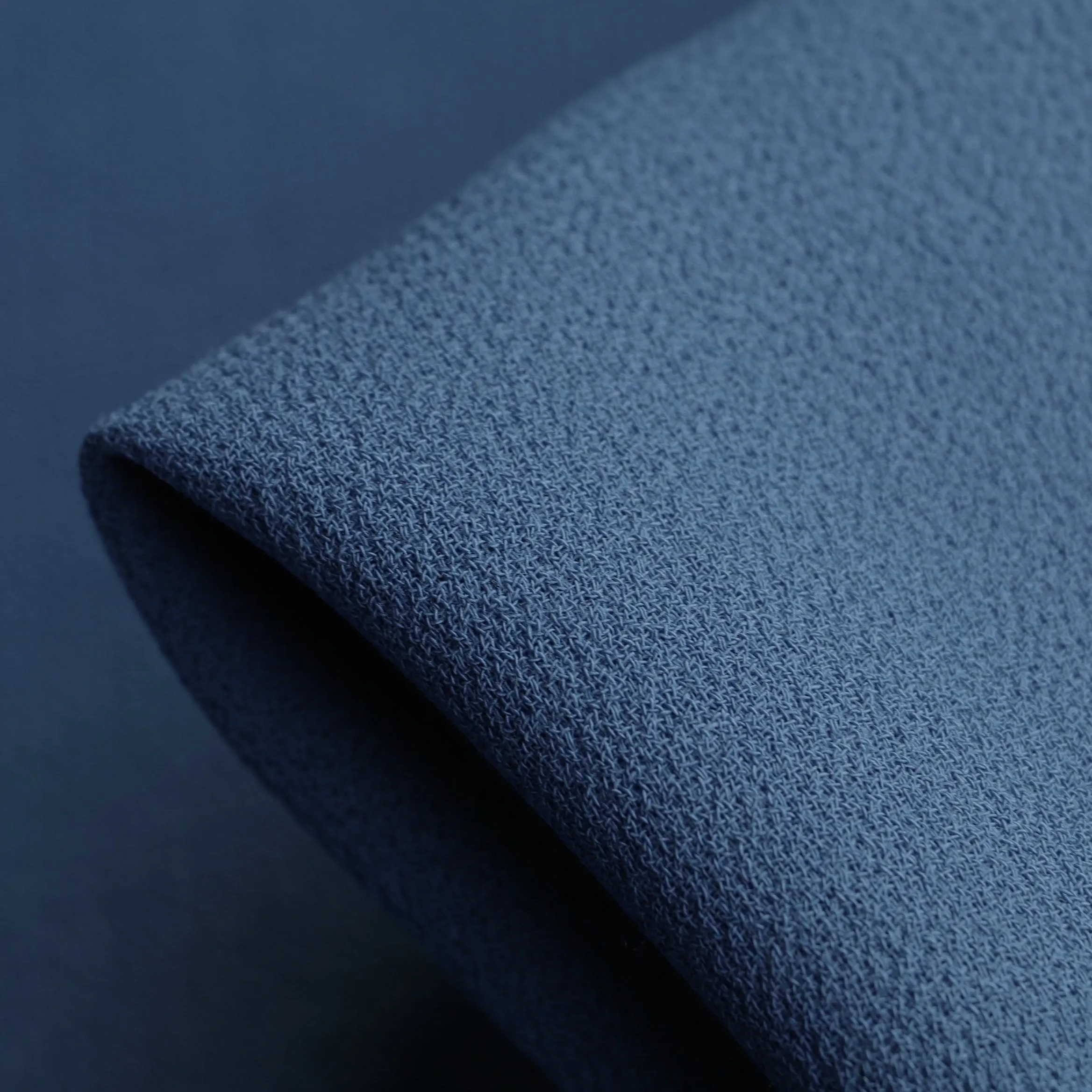Doppio Crepe Storm Blue