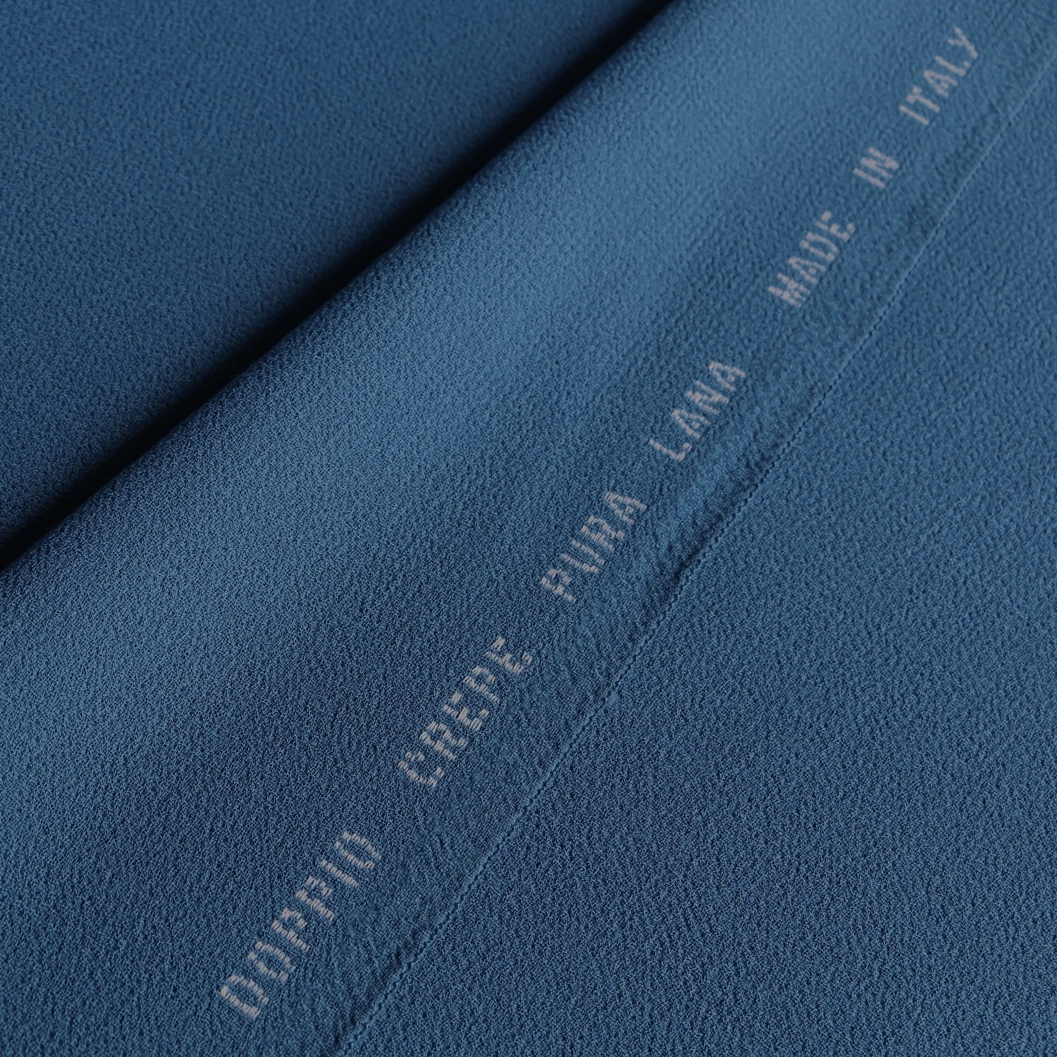 Doppio Crepe Storm Blue