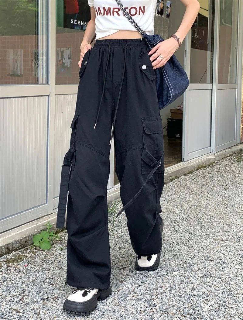 Erika Women High Waist Streetwear Cargo Pants