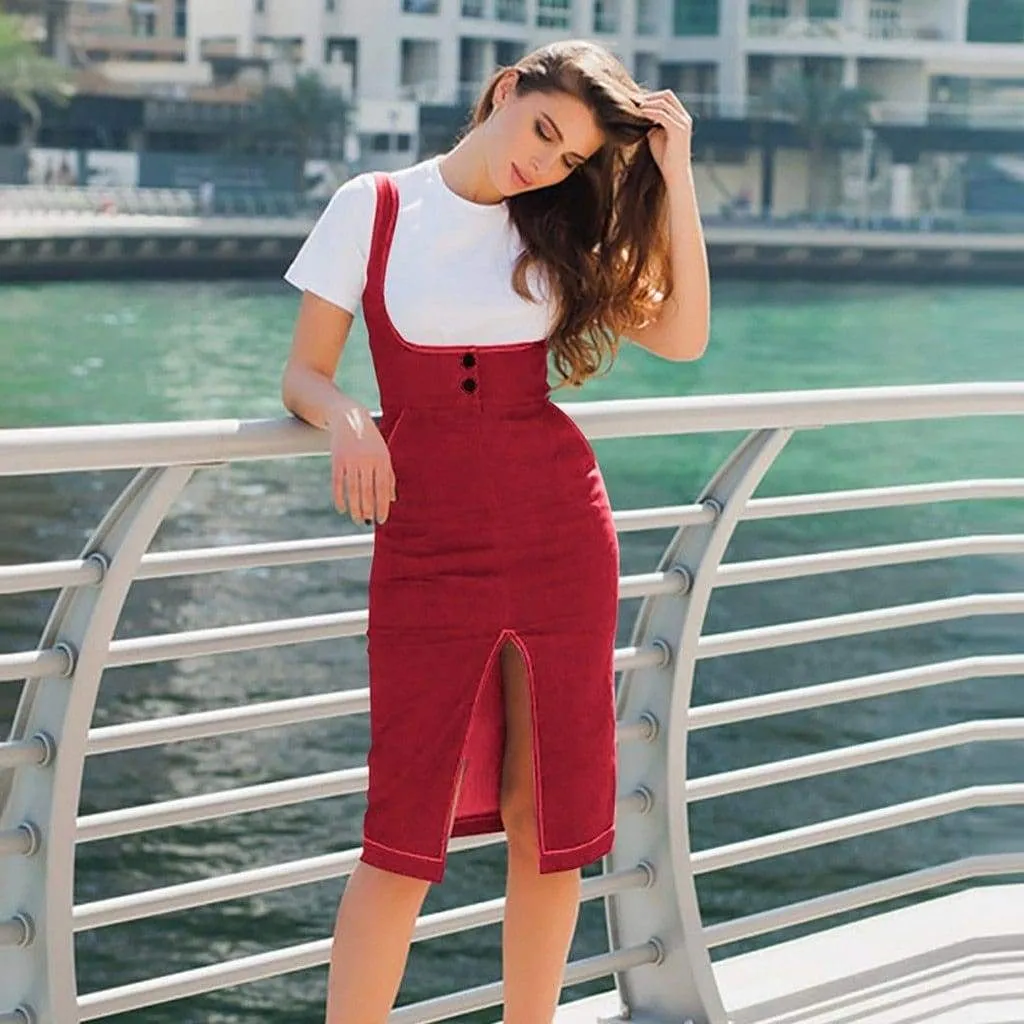 FashionSierra - New dress Women's Casual Spaghetti Strap Dress