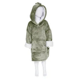 Felpa plaid dinosauro colore verde | rohome