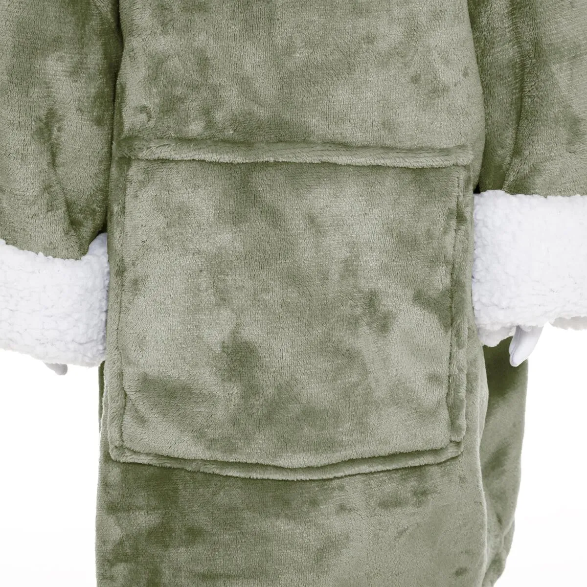 Felpa plaid dinosauro colore verde | rohome